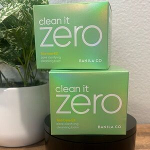 Clean It Zero ~Korean Tea Tree-EX Pore Clarifying Cleansing Balm - 2 Containers